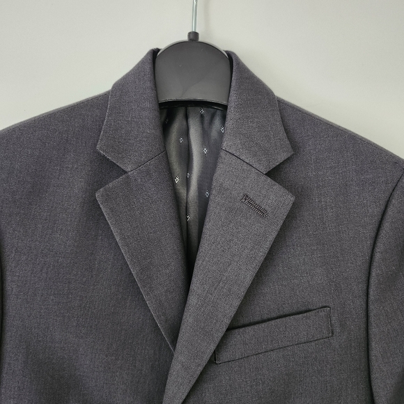 FABIAN Couture 1910 BOY’s Power Stretch Suit Separates in Charcoal - BLAZER 6B - Picture 6 of 16